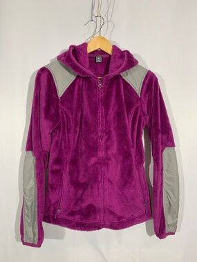 Eddie Bauer Vibrant Magenta Plush Fleece Jacket